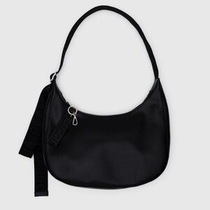SOLD
Baggu Recycled Leather Medium Crescent Bag